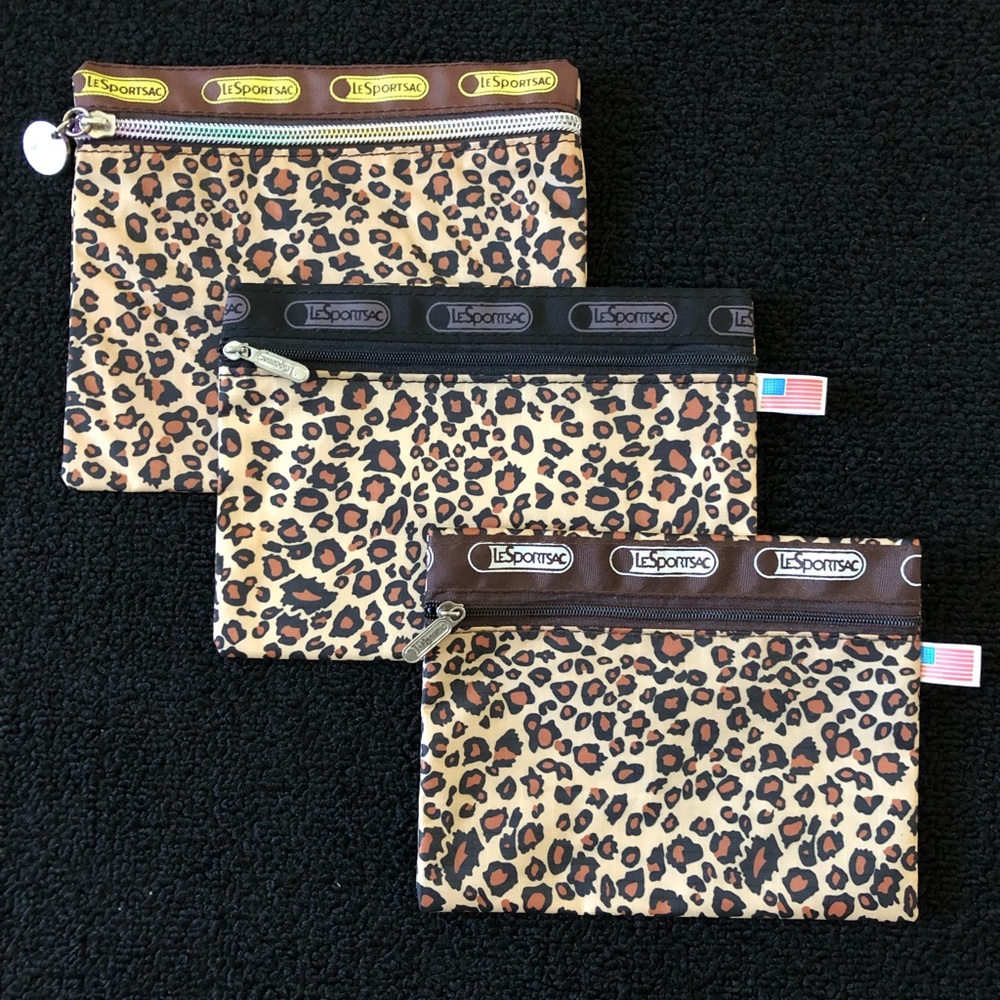 Animal Print LeSportsac Cosmetic Pouch